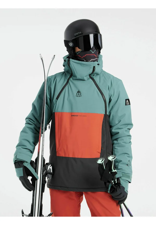 PRTKAKUNE - Snowboardjacke - atlantic green