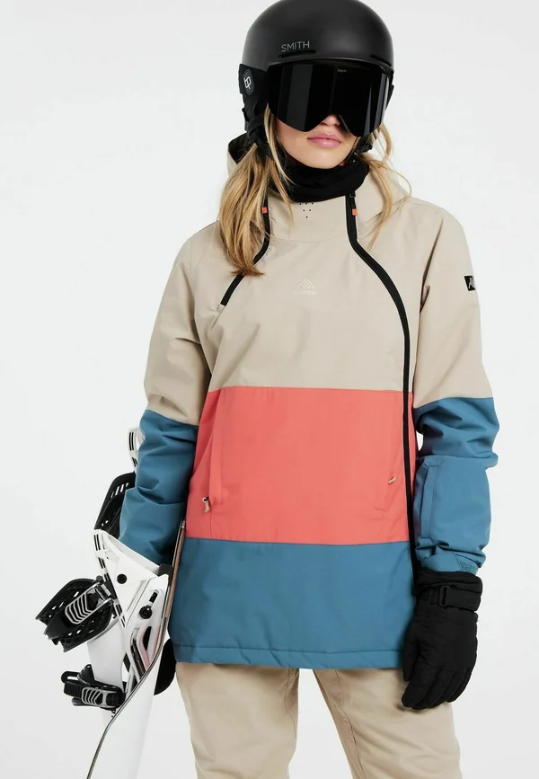 PRTLIMIA - Snowboardjacke - bamboobeige