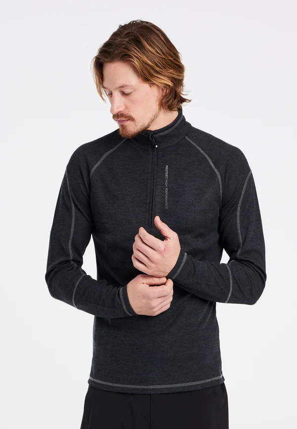PRTLOUISIANA - Fleecepullover - true black