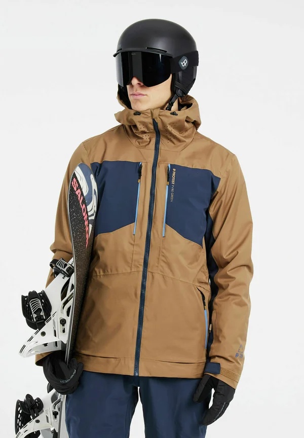 PRTMANDRO - Snowboardjacke - sandy brown