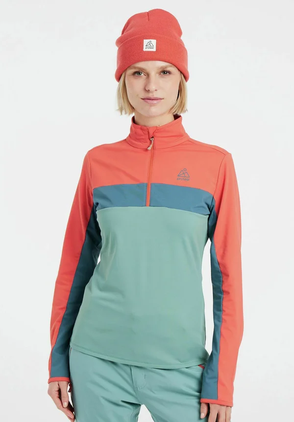 PRTNAIADS - Langarmshirt - tosca red