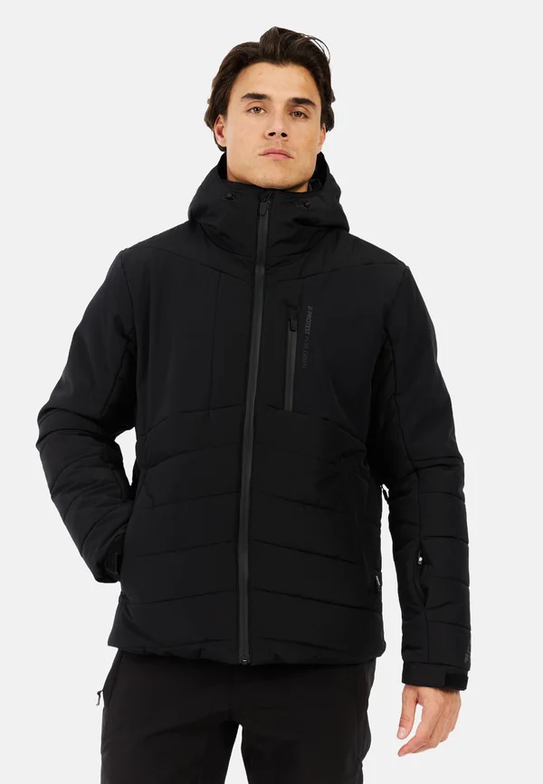 PRTNALDO - Snowboardjacke - true black