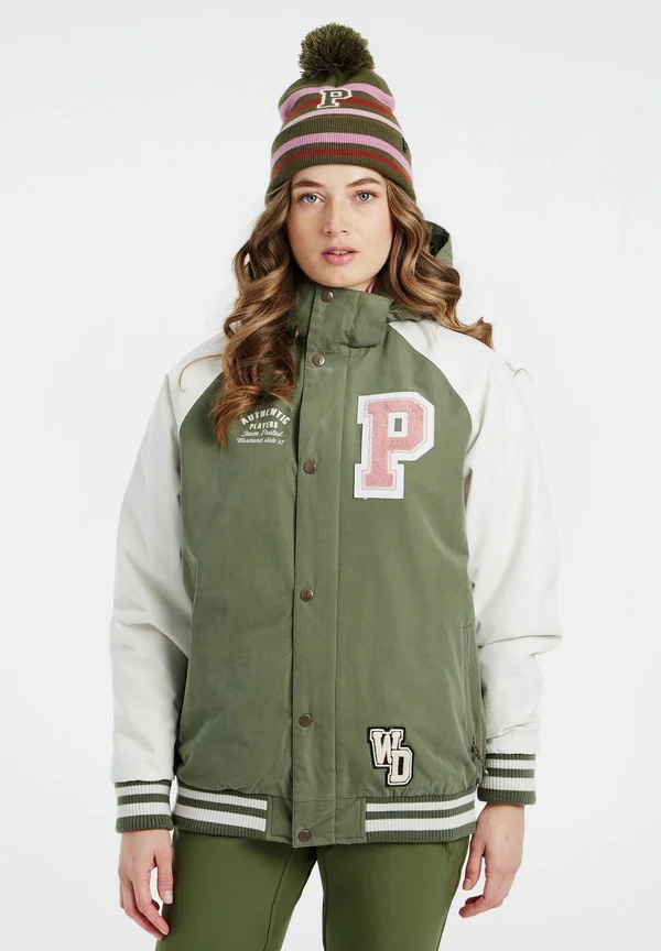 PRTPINEA - Snowboardjacke - botanic green