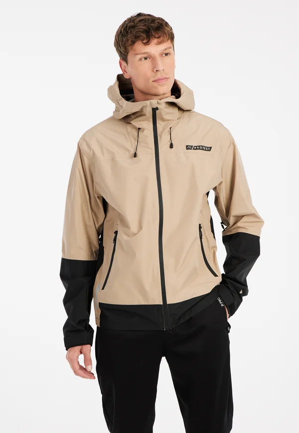 PRTPONTAL - Outdoorjacke - bamboobeige
