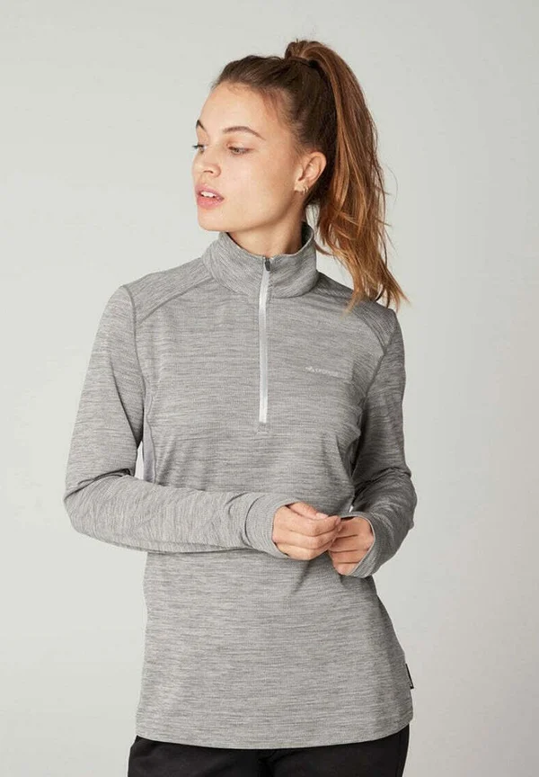 PRTSENNA - Langarmshirt - dark grey melee