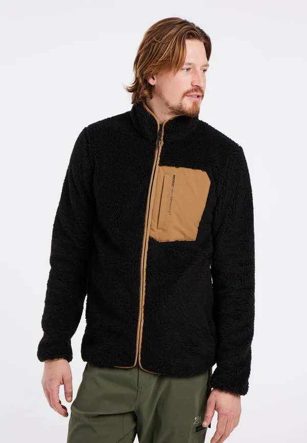 PRTTAVE - Fleecejacke - true black