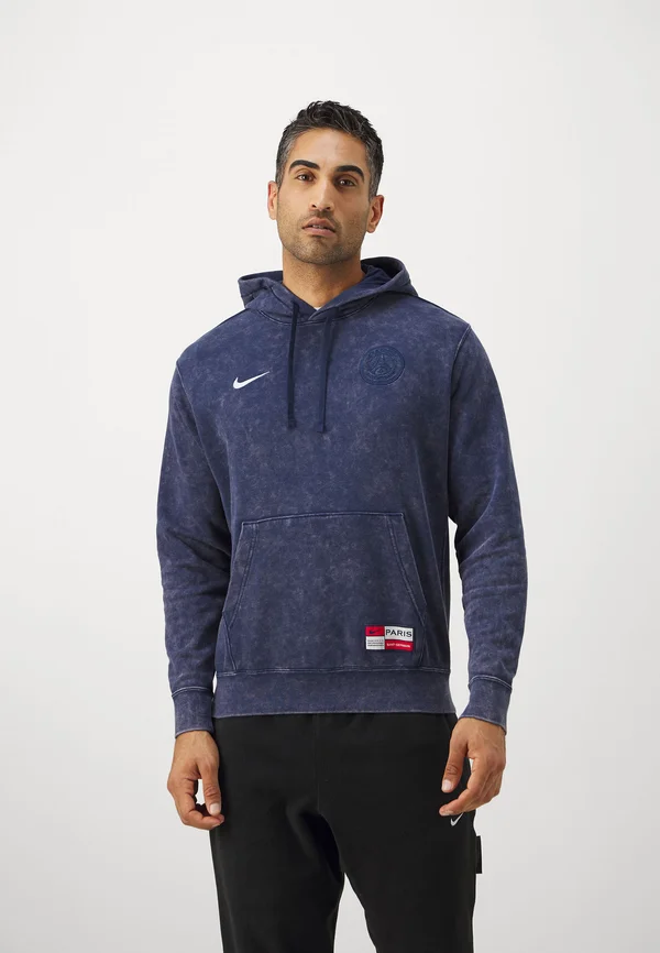 PSG CLUB HOODIE  - Vereinsmannschaften - midnight navy/white