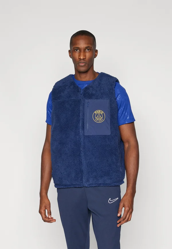 PSG CLUB - Weste - midnight navy/speed yellow