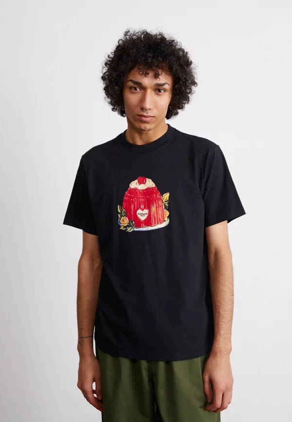 PUDDING - T-Shirt print - black