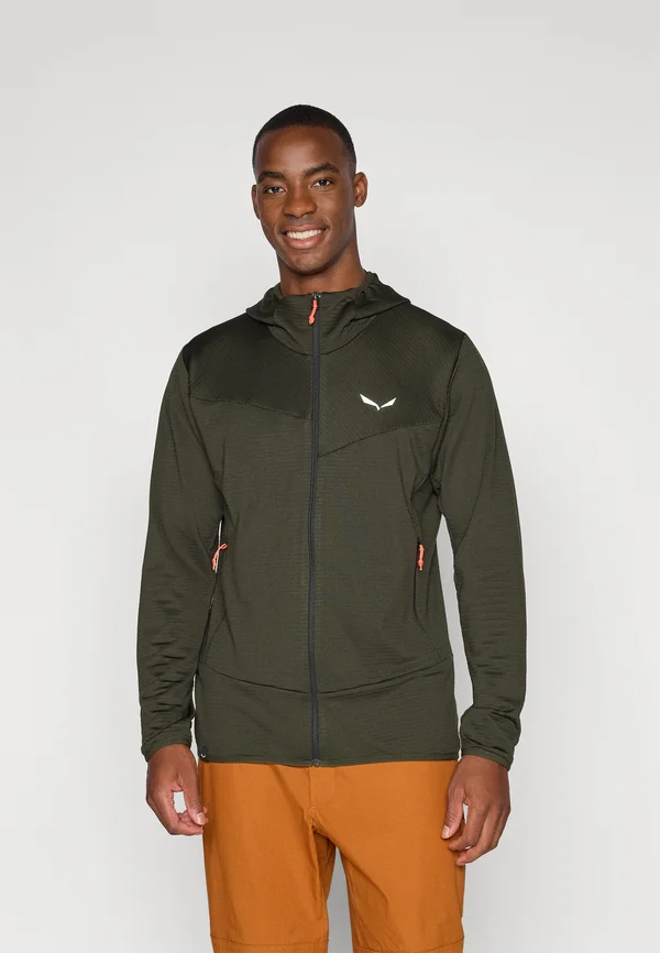 PUEZ ALTAVIA  - Sweatjacke - dark olive