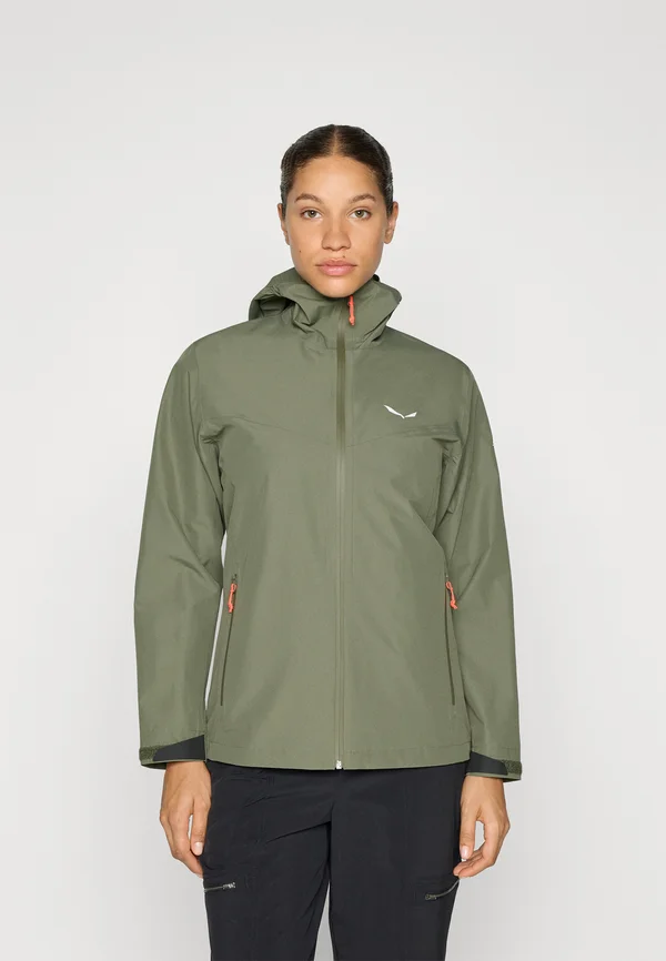 PUEZ JACKET - Hardshelljacke - faded green