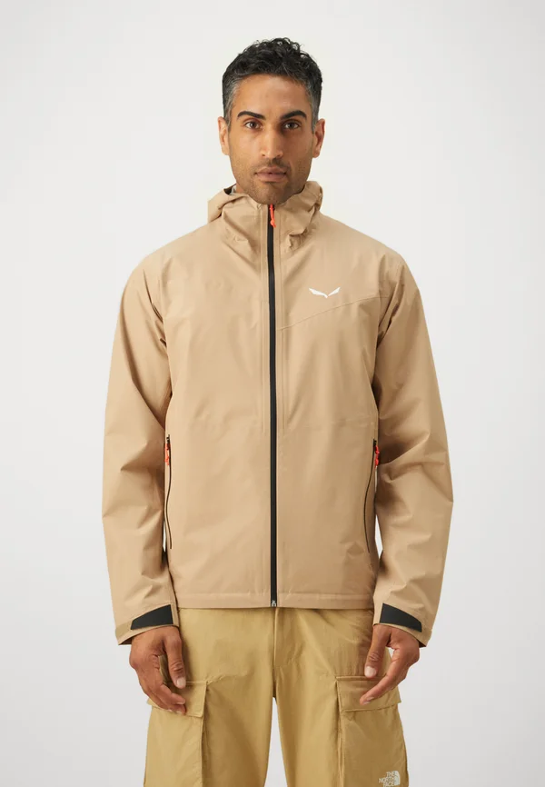 PUEZ JACKET - Hardshelljacke - quicksand