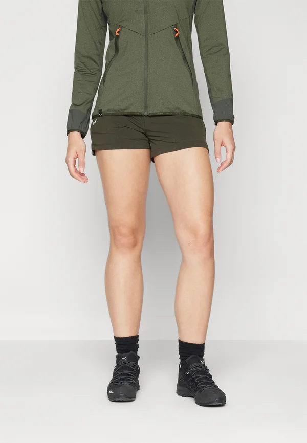 PUEZ SHORTS - Kurze Sporthose - dark olive