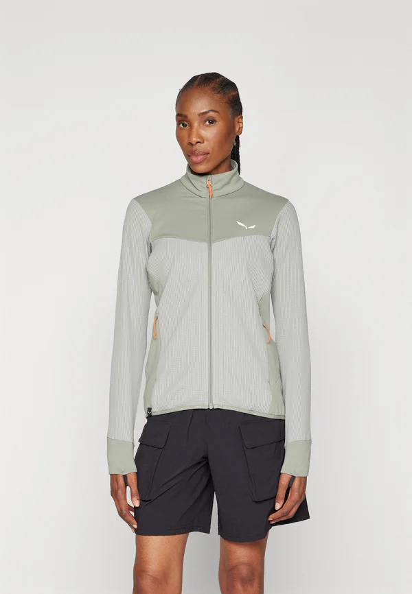 PUEZ WAFFLE JACKET - Sweatjacke - shadow