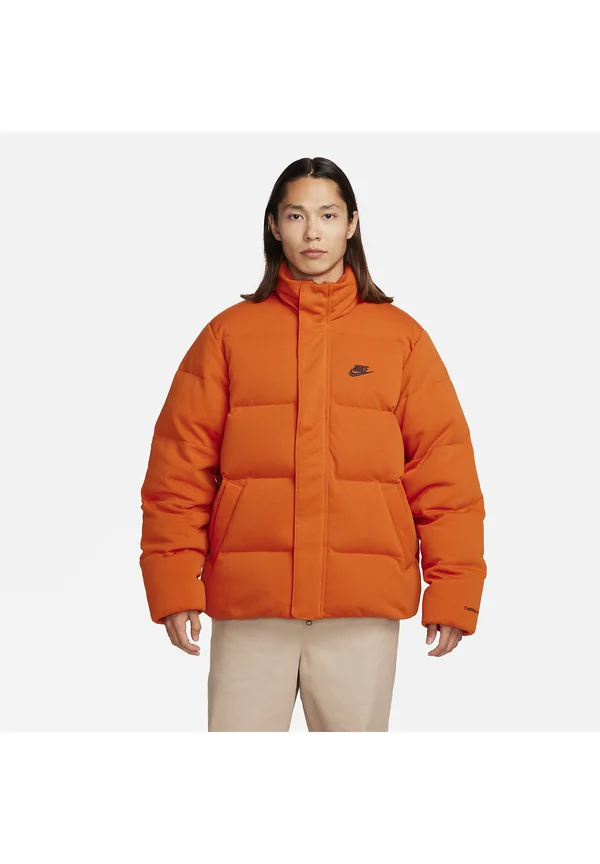 PUFFER - Daunenjacke - campfire orange black