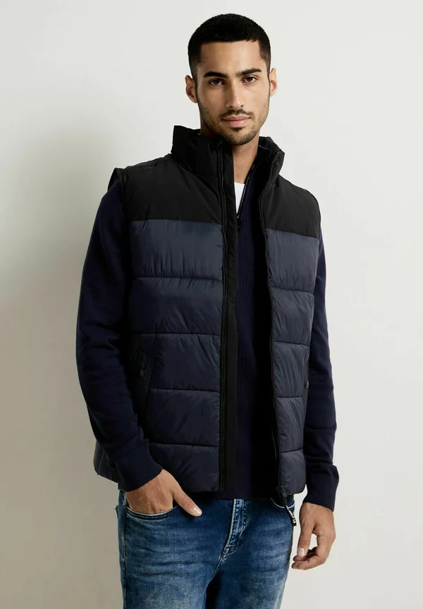 PUFFER IM MIX - Weste - blau