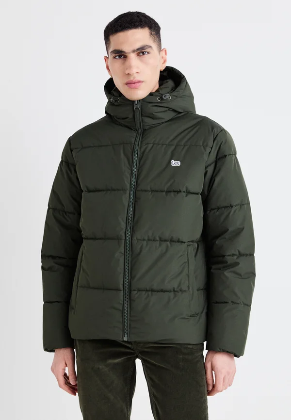 PUFFER JACKET - Winterjacke - olive night