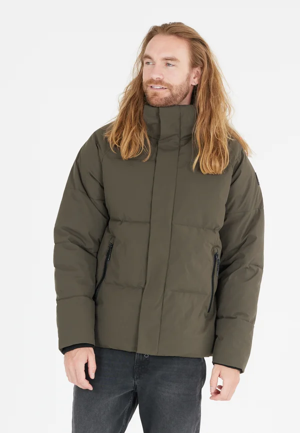 PUFFER JAS - Winterjacke - olijf
