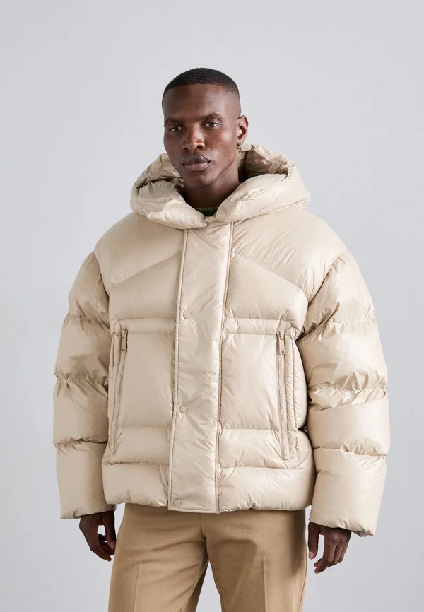 PUFFER KABAN - Daunenjacke - beige