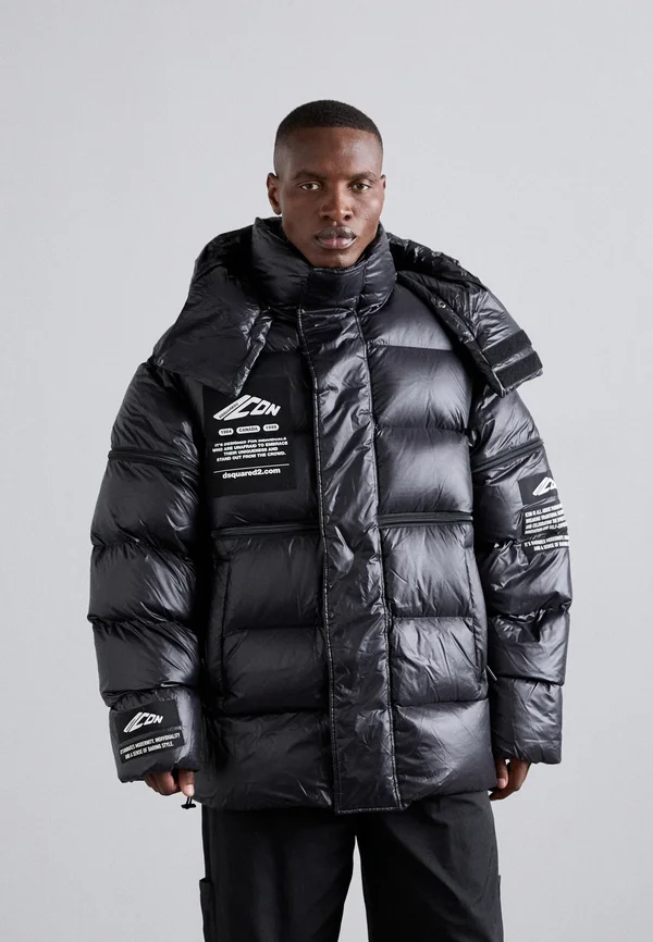 PUFFER KABAN - Daunenjacke - black