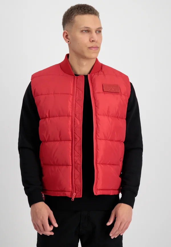 PUFFER - Weste - mars red
