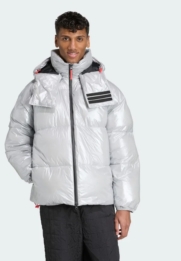 PUFFER  - Winterjacke - matte silver