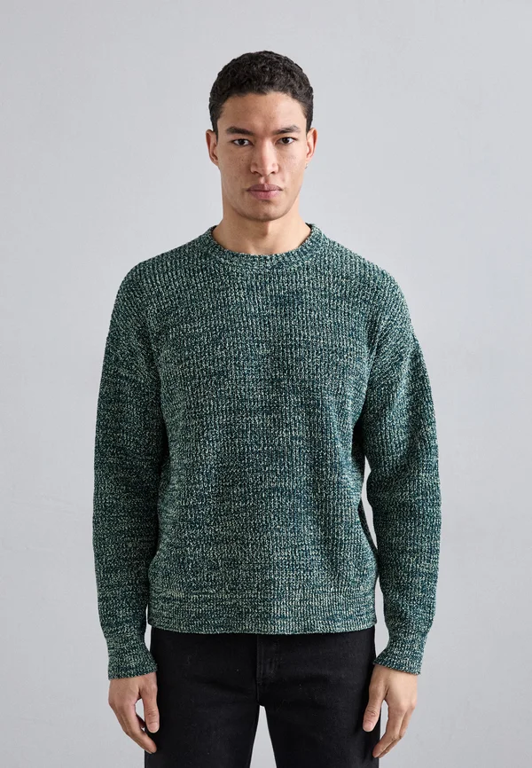 PULL TEXURED - Strickpullover - super green