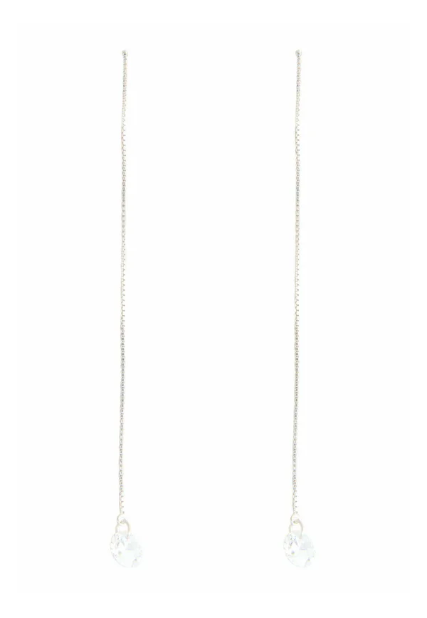 PULL THROUGH  - Ohrringe - sterling silver cubic zirconia