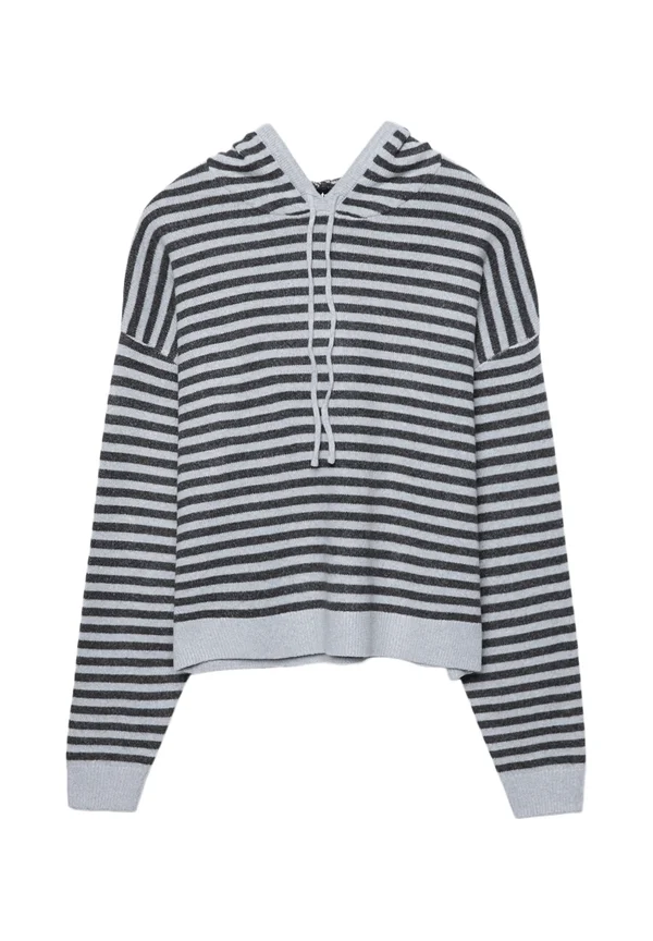 PULLOVER - Kapuzenpullover - grey