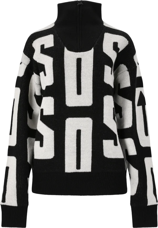 PULLOVER - Strickpullover - black