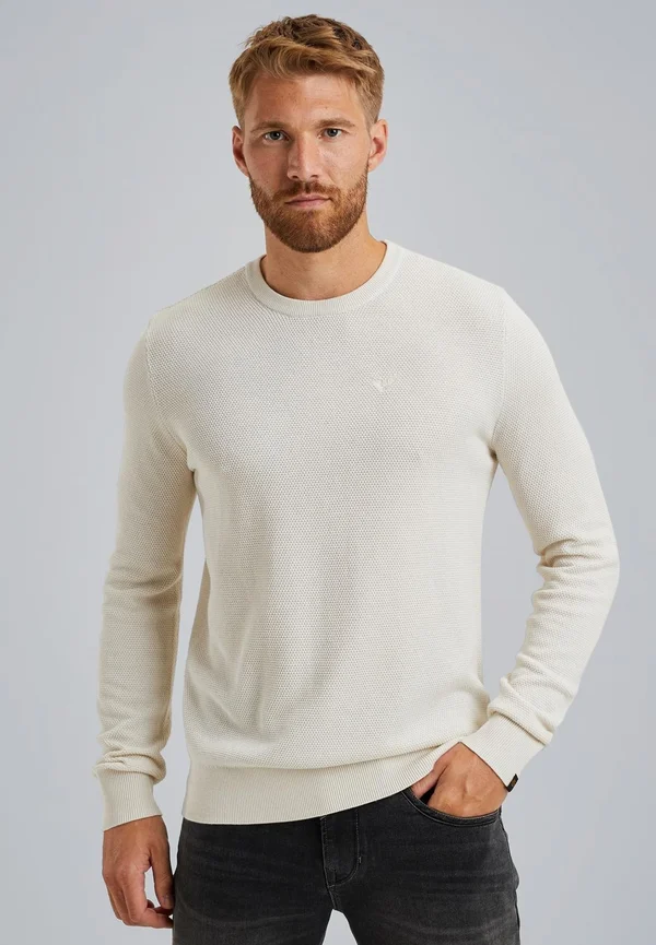 PULLOVER - Strickpullover - bone white