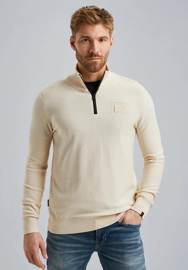 PULLOVER - Strickpullover - bone white