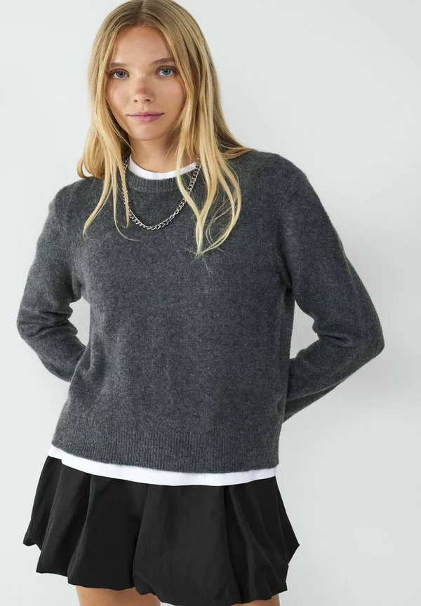 PULLOVER - Strickpullover - concrete grey