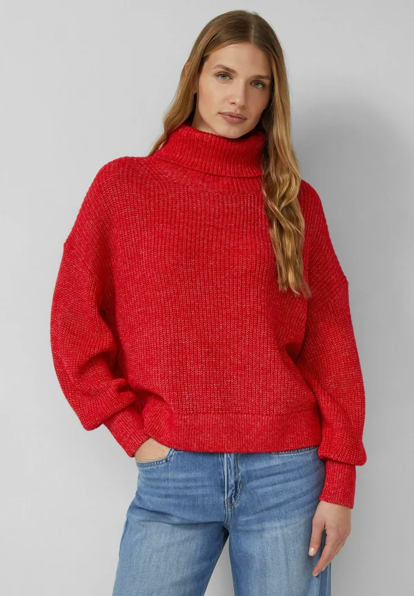 PULLOVER - Strickpullover - rot