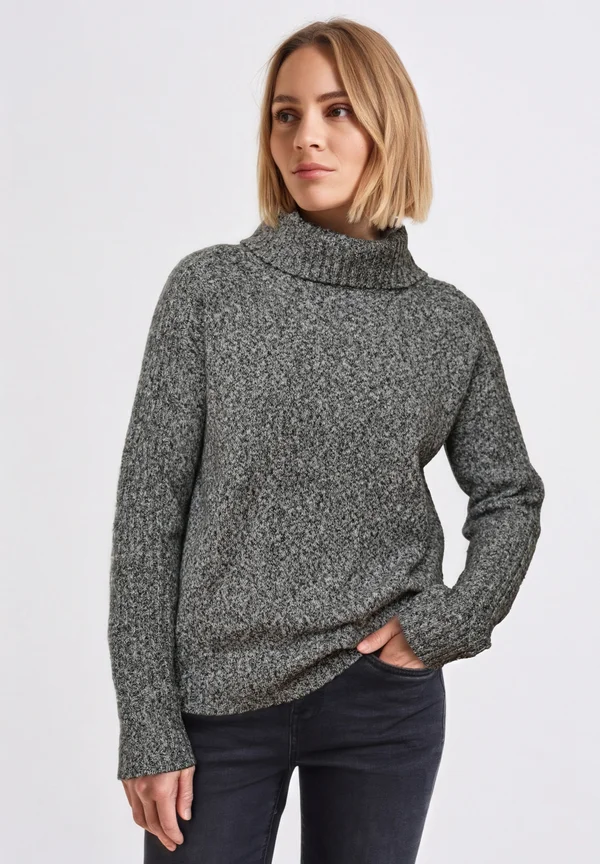 PULLOVER - Strickpullover - schwarz