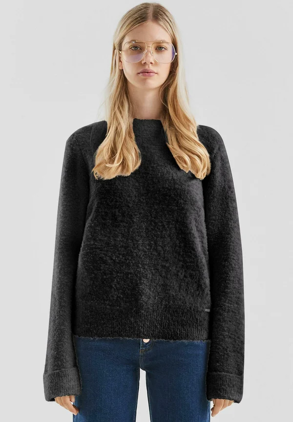 PULLOVER - Strickpullover - schwarz