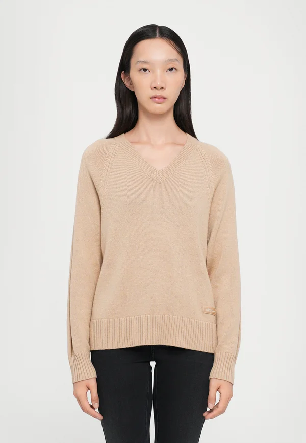 PULLOVER - Strickpullover - sound sand