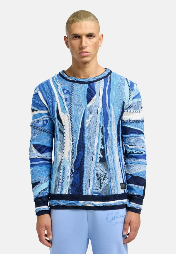 PULLOVER UNISEX - Strickpullover - blau