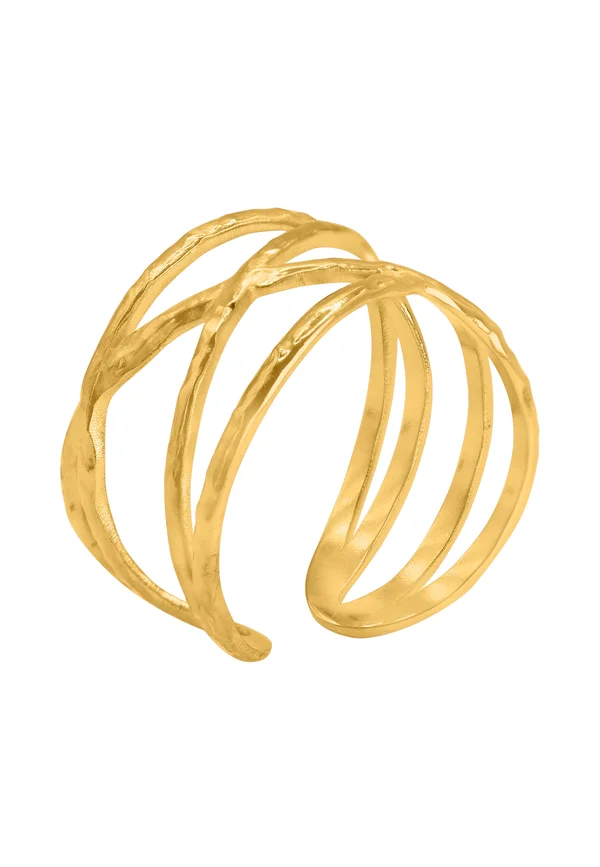 PULLU - Ring - goldfarbend