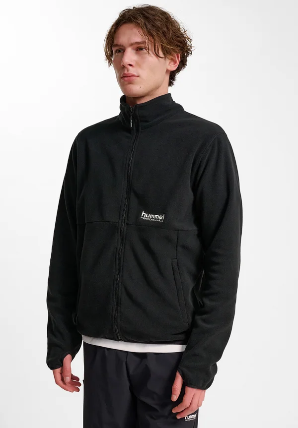 PULSE - Fleecejacke - black