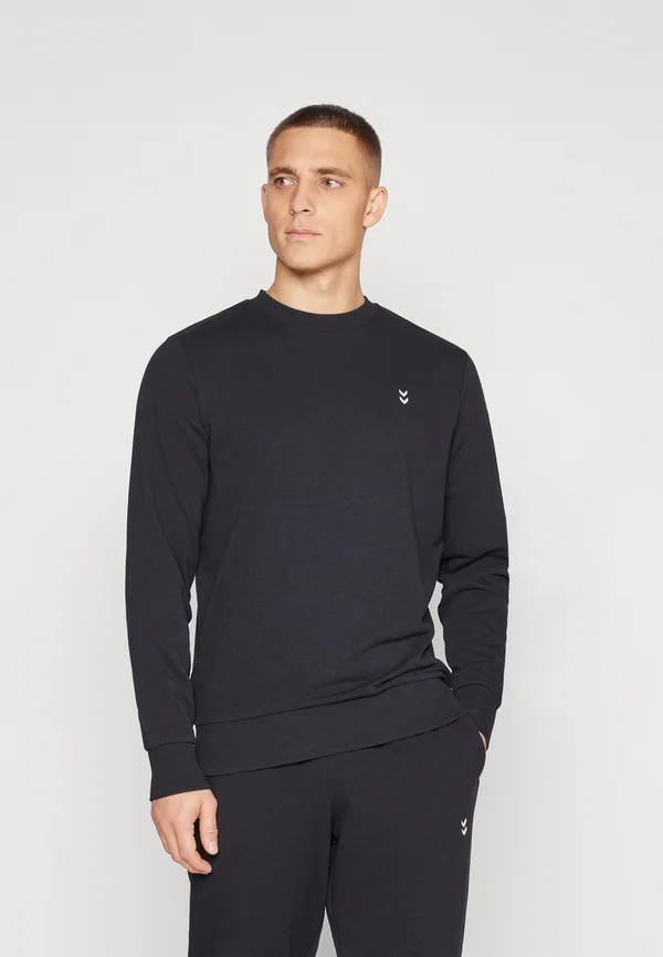 PULSE REGULAR CREWNECK - Sweatshirt - black