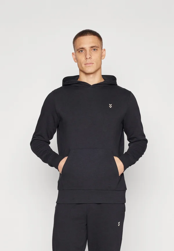 PULSE REGULAR HOODIE - Kapuzenpullover - black