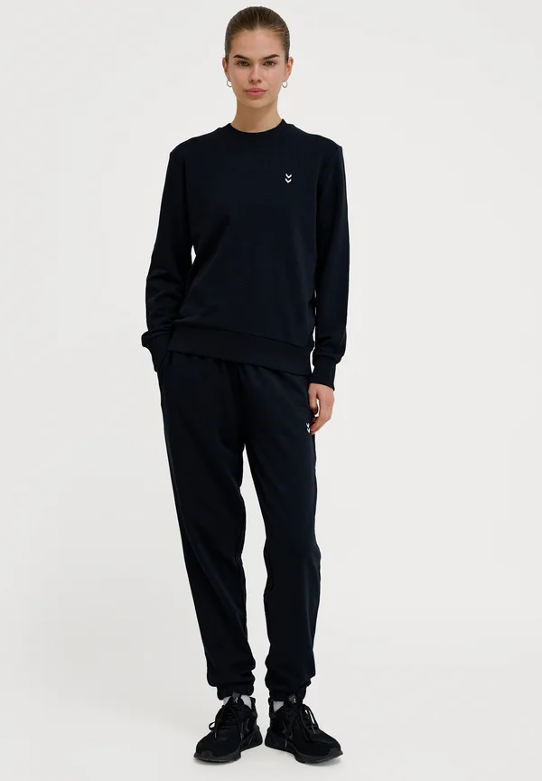 PULSE W CREWNECK - Sweatshirt - black