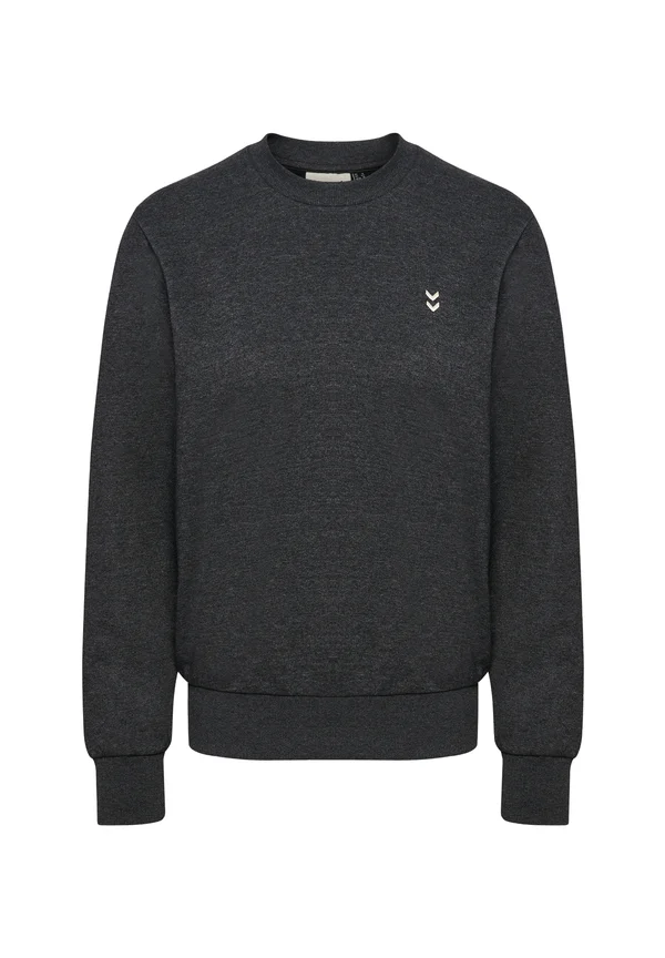 PULSE W CREWNECK - Sweatshirt - dark grey melange