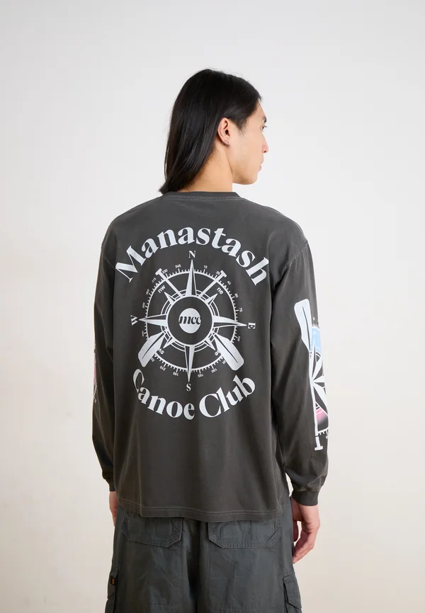 PUMICE TEE - Langarmshirt - black