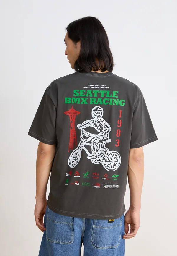 PUMICE TEE - T-Shirt print - black