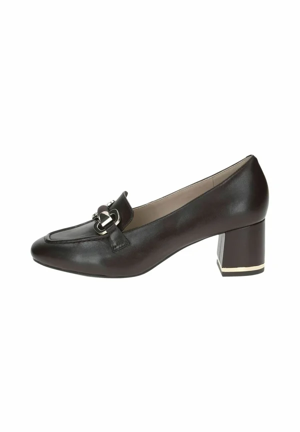 Pumps - dk brown nappa