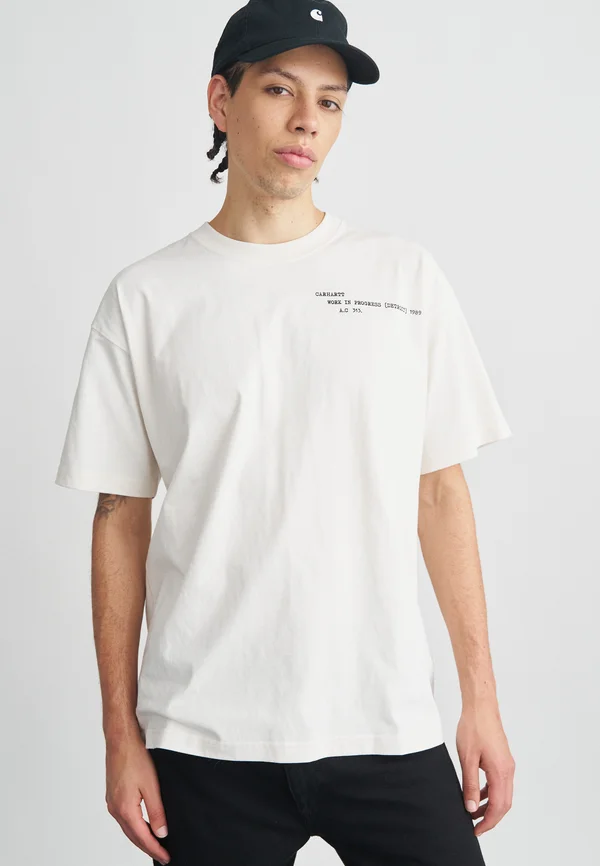 PUNCHED - T-Shirt print - white