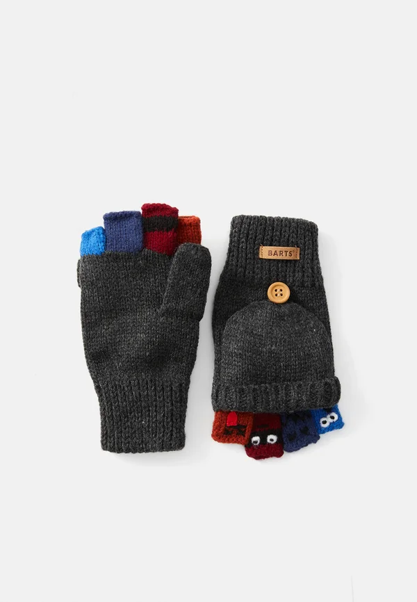 PUPPETEER BUMGLOVES UNISEX - Fingerhandschuh - dark heather