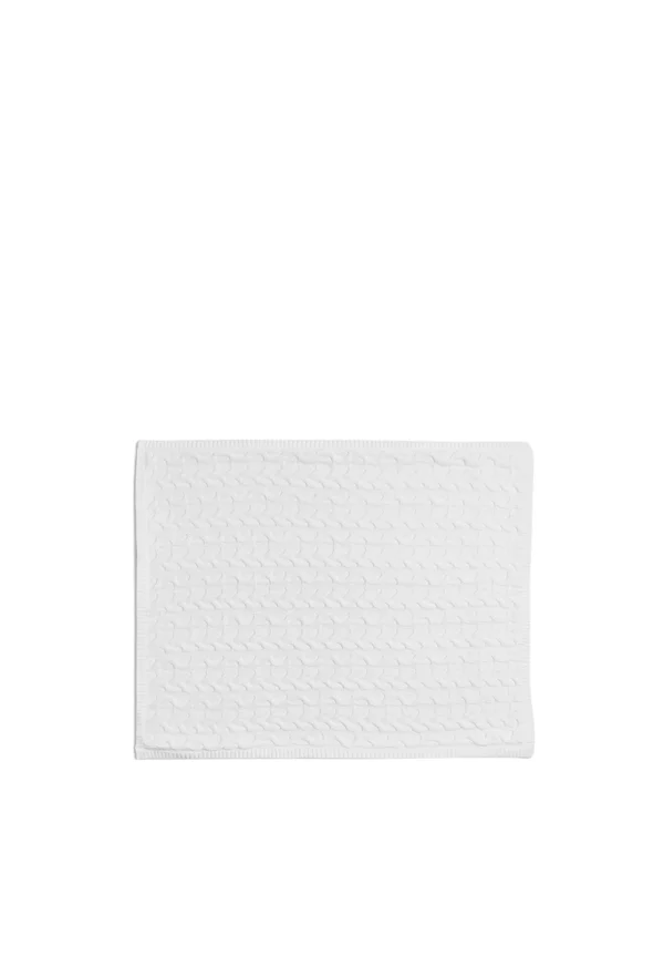 PURE CABLE - Babydecke - cream mix